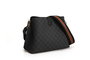 Lucky Bees Bolso Bandolera Gris y Negro